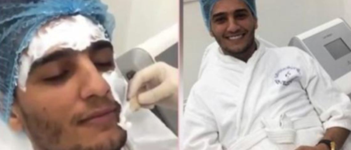 محمد عساف يخضع لجلسات العناية بالبشرة والنشطاء يمزحون بقوة من شكله