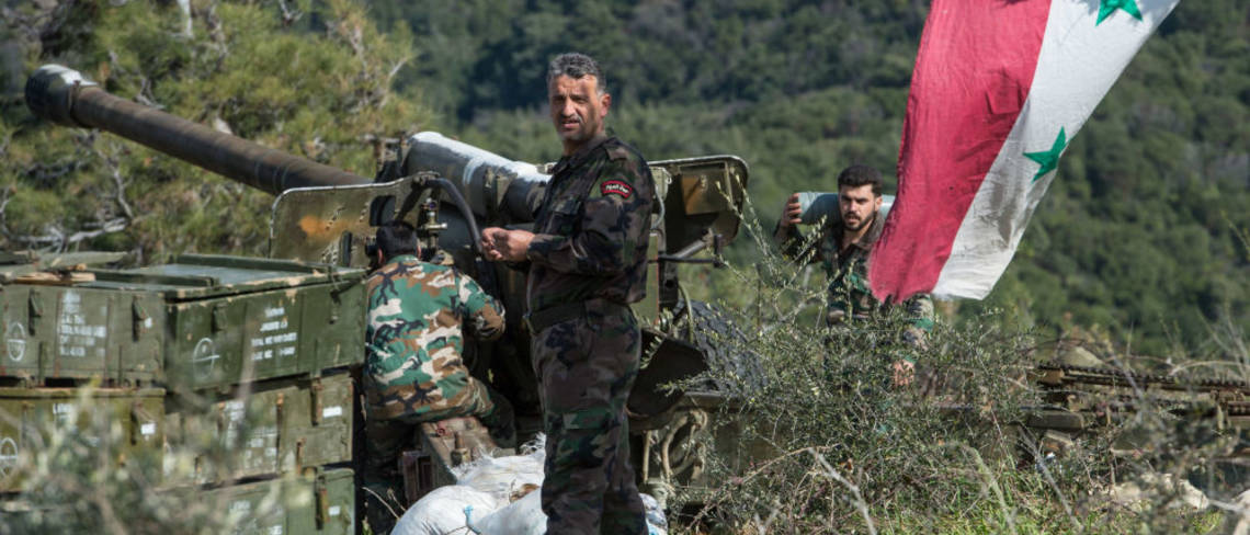 الانتهاء من داعش في دير الزور بفضل الجيش السوري