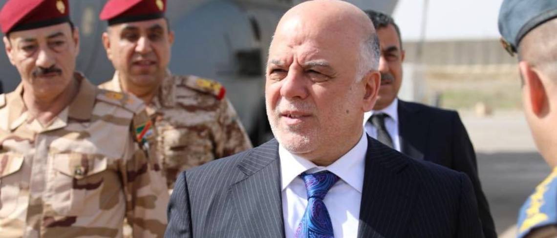 العبادي: من نينوى الطائفية والارهاب كلاهما خطر على العراق