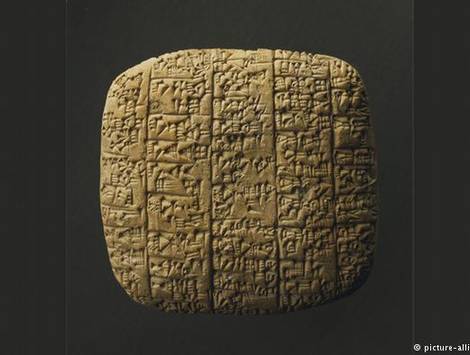 لوح طيني من حضارة بابل يغير النظرة عن تاريخ الرياضيات