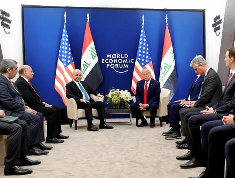 رئيس الجمهورية يلتقي الرئيس الأمريكي لبحث القضايا والأحداث الدولية في المنطقة