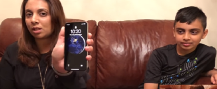 بالفيديو.. طفل يخترق نظام حماية التعرف على الوجه في iphoneX